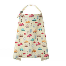 Load image into Gallery viewer, Breathable Baby Feeding Nursing Covers Mum Breastfeeding Nursing Poncho Cover Up Cotton Adjustable Neckline Cover T0893