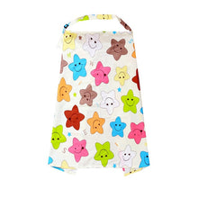 Load image into Gallery viewer, Breathable Baby Feeding Nursing Covers Mum Breastfeeding Nursing Poncho Cover Up Cotton Adjustable Neckline Cover T0893