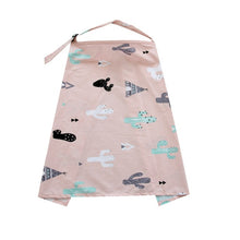 Load image into Gallery viewer, Breathable Baby Feeding Nursing Covers Mum Breastfeeding Nursing Poncho Cover Up Cotton Adjustable Neckline Cover T0893